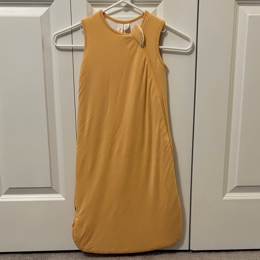 Kyte BABY Mustard Yellow Sleep Sack Wearable Blanket